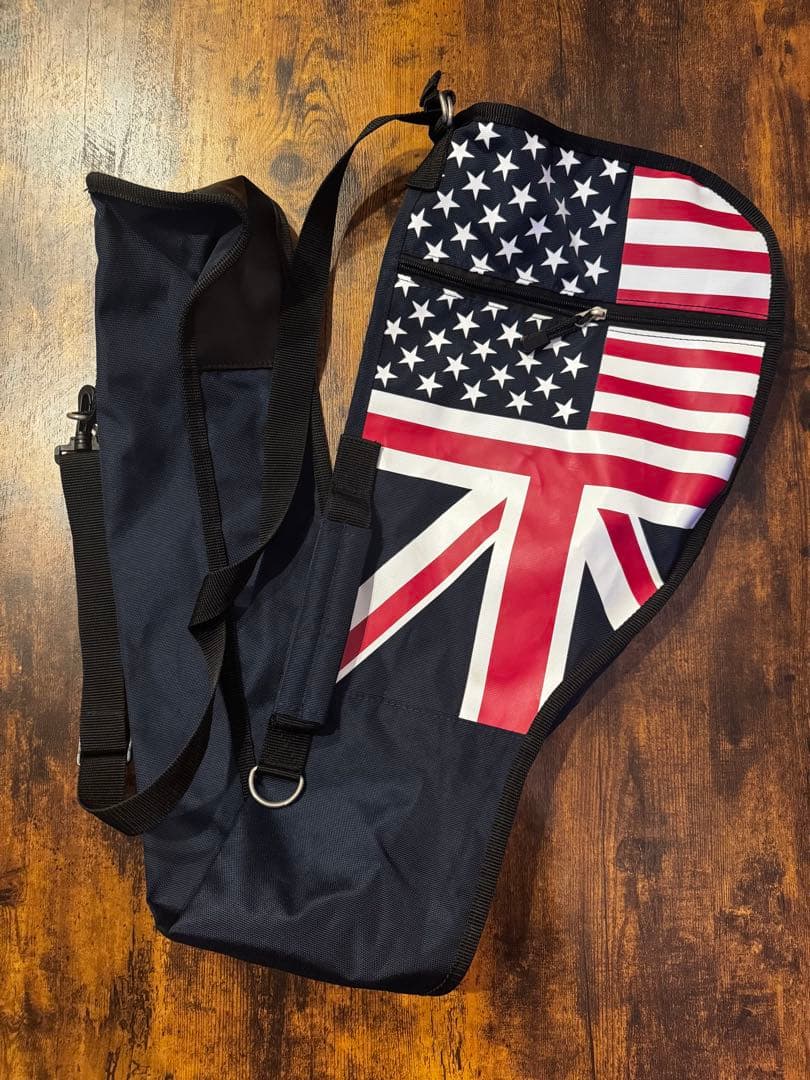 Psycho Bunny キャディバッグ ネイビー - メルカリ