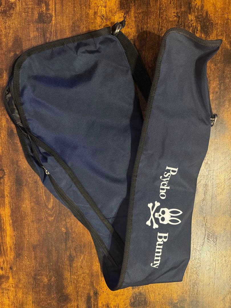 Psycho Bunny キャディバッグ ネイビー - メルカリ