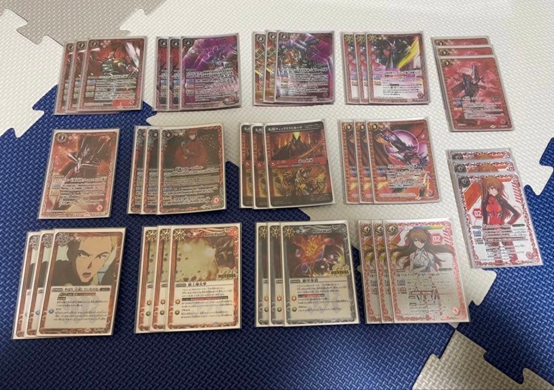 バトルスピリッツ エヴァ 赤 ヴィレWILLE シクあり スリーブ＆おまけ