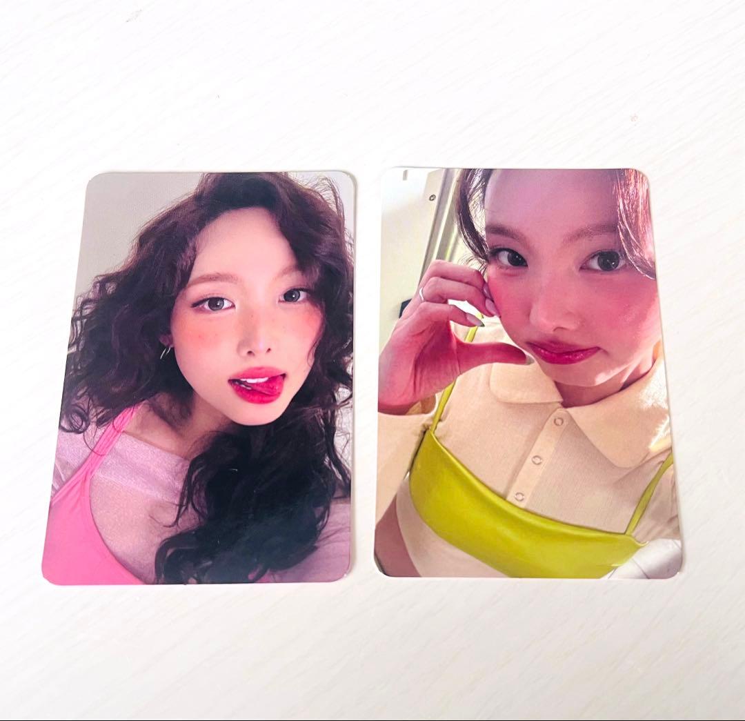 TWICE ナヨン fwee トレカ 特典 2枚セット - メルカリ