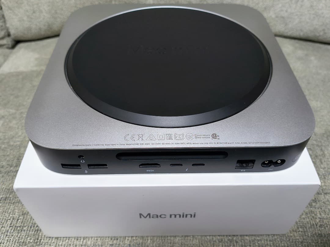 完動品・BTキーボード付き】M1 Mac mini（MGNR3J/A）