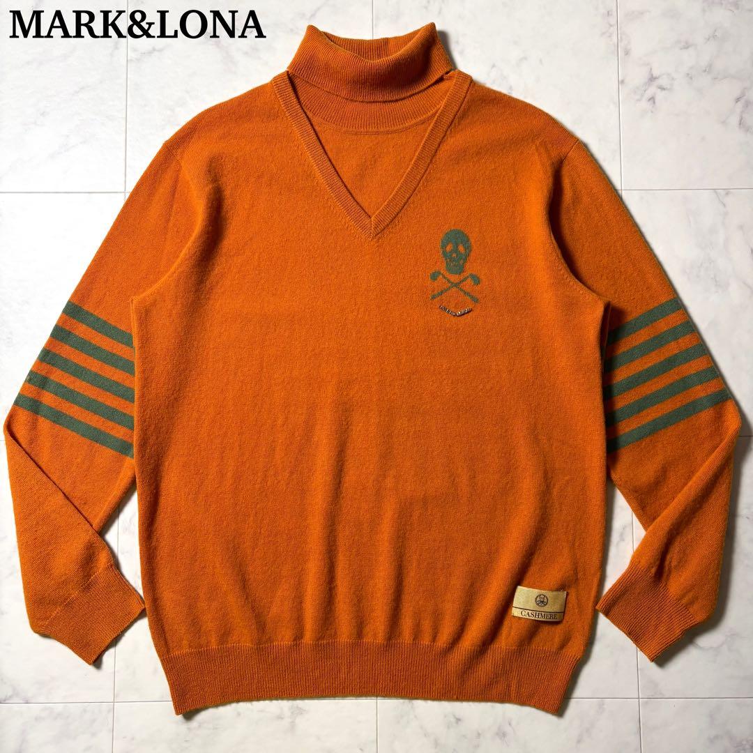 MARK&LONA カシミヤ100% タートルネック ニット 50/XL ゴルフ MARK&LONA カシミヤ100% タートルネック ニット 50/XL ゴルフ 楽天市場