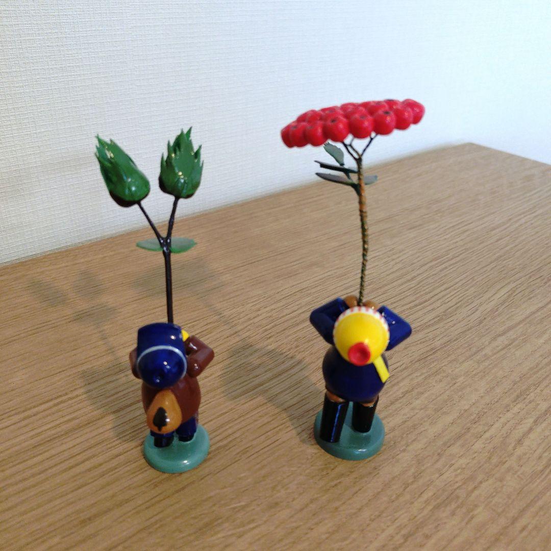ドイツ木製人形 ブルーメンキンダー秋冬 - メルカリ