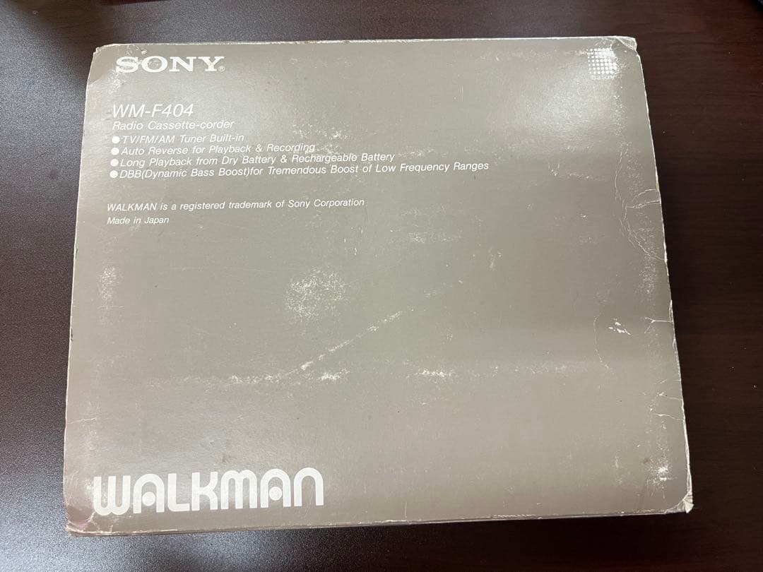 SONY WALKMAN WM-F404　ジャンク品 ジャンク】SONY WALKMAN ウォークマン WM-F404 ソニー - メルカリ