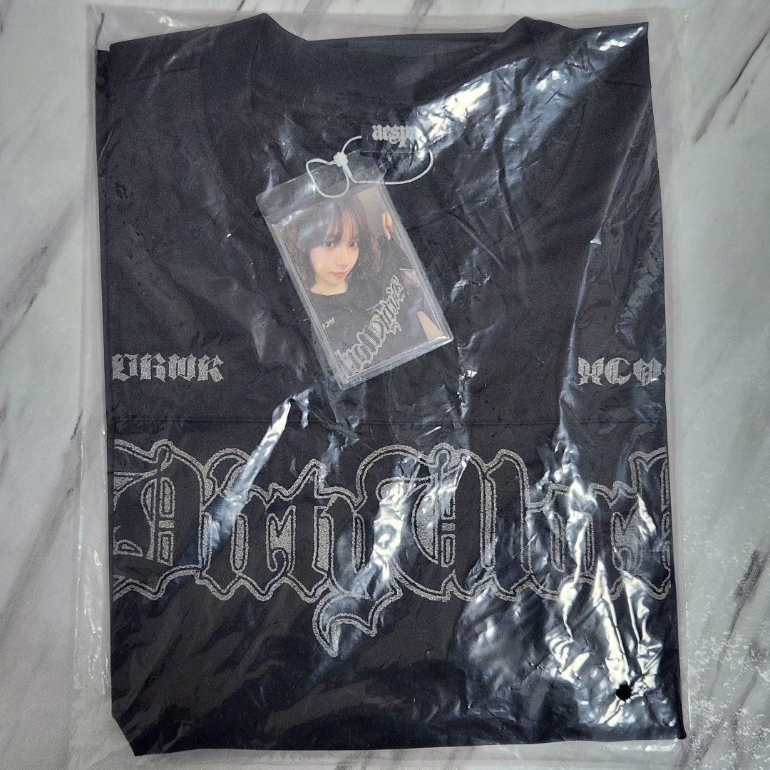 aespa カリナ Tシャツ トレカ付き Dirty work 韓国 POPUP - メルカリ