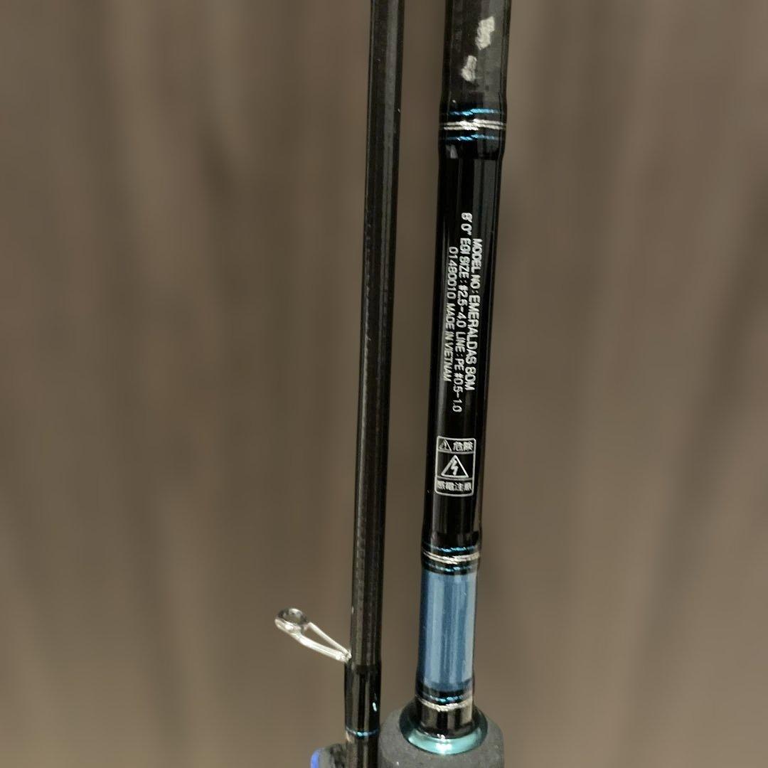 14エメラルダス 80M DAIWA EMERALDAS アオリイカ