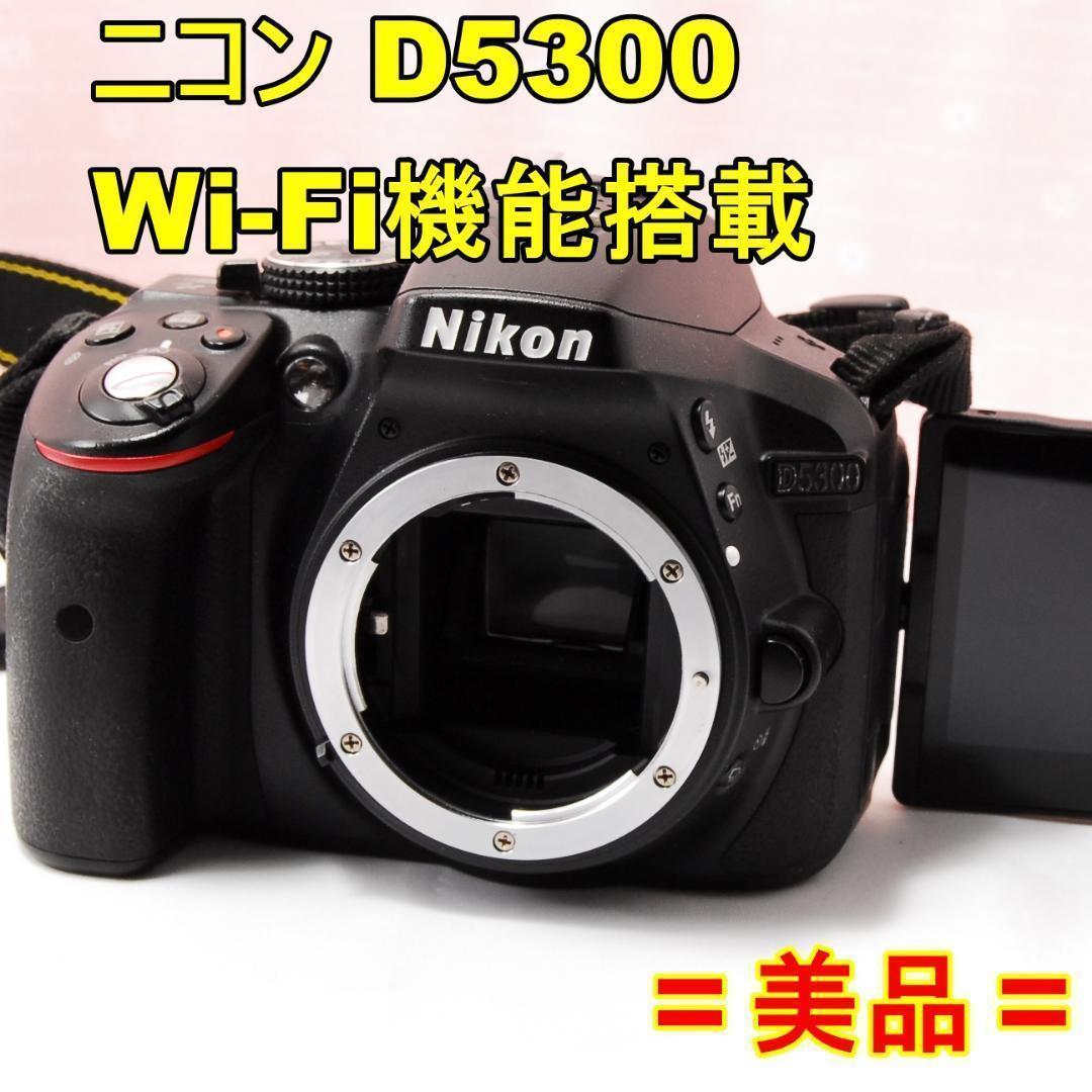 〓シャッター数9,163 枚〓ニコン D5300 ボディ デジタル一眼カメラ