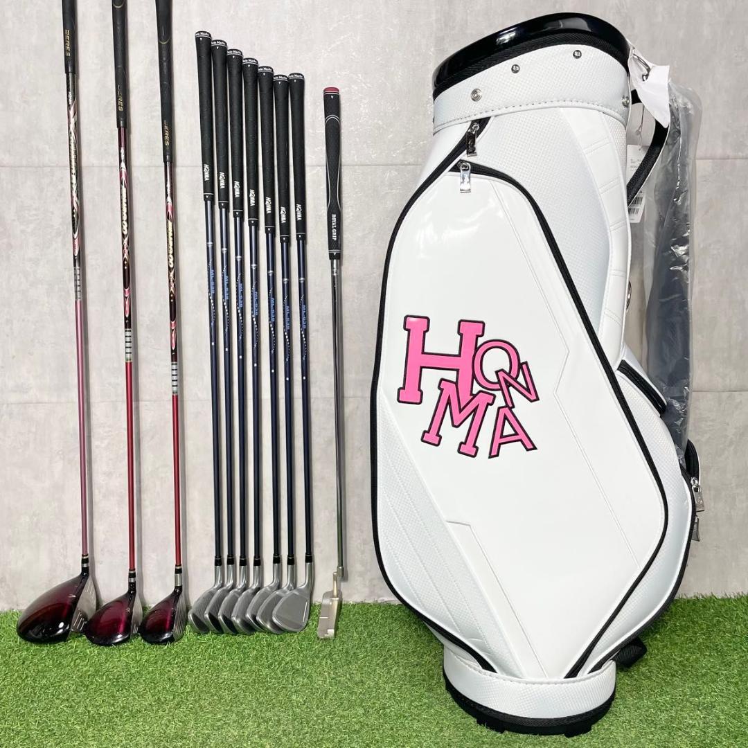 バッグ新品】ホンマ ベレス E-05 2S ゴルフクラブセット 11本 右 L