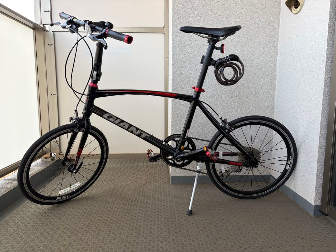 GIANT IDIOM 2ミニベロ 2016年購入 屋内保管送料込み 東京都中央区 GIANT IDIOM2 ミニベロ 2016年モデル 20インチ 折り畳み