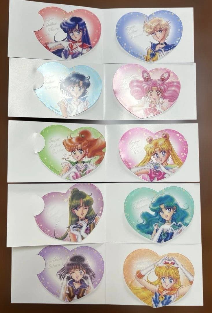 セーラームーンハートクリアカード コンプリートセット - メルカリ