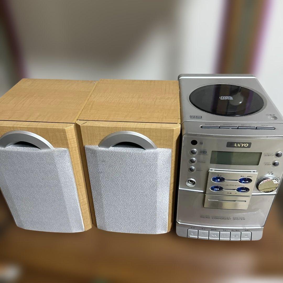 SANYO コンポ CD・ラジオ・カセットデッキ - メルカリ