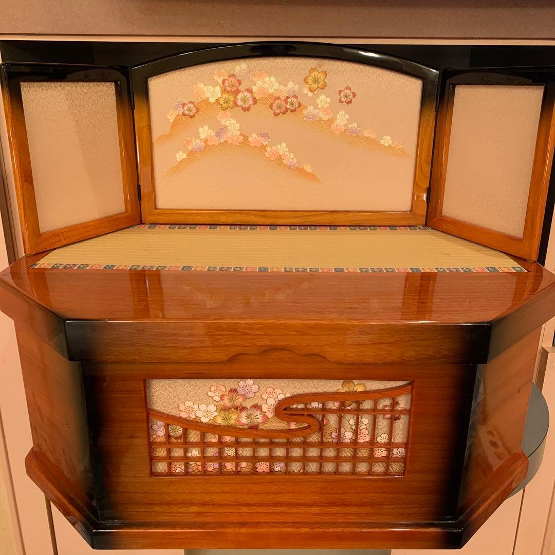 寿慶 ひな飾り よろこびの春 雛人形 収納 2段 5人飾り - メルカリ