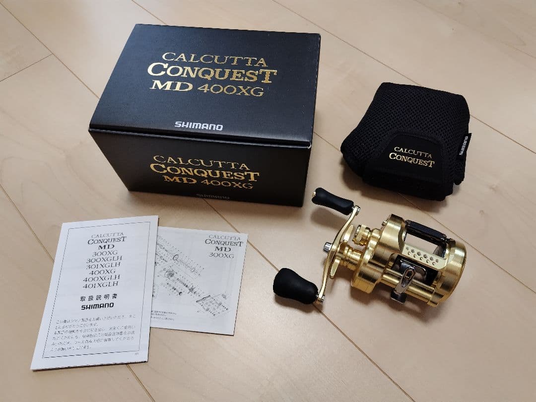 シマノカルカッタコンクエストMD 400XG　未使用 4969363045959.jpg