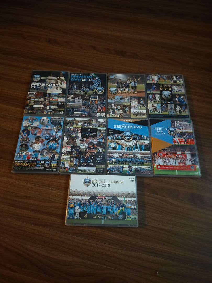 川崎フロンターレ DVD 9本セット - メルカリ