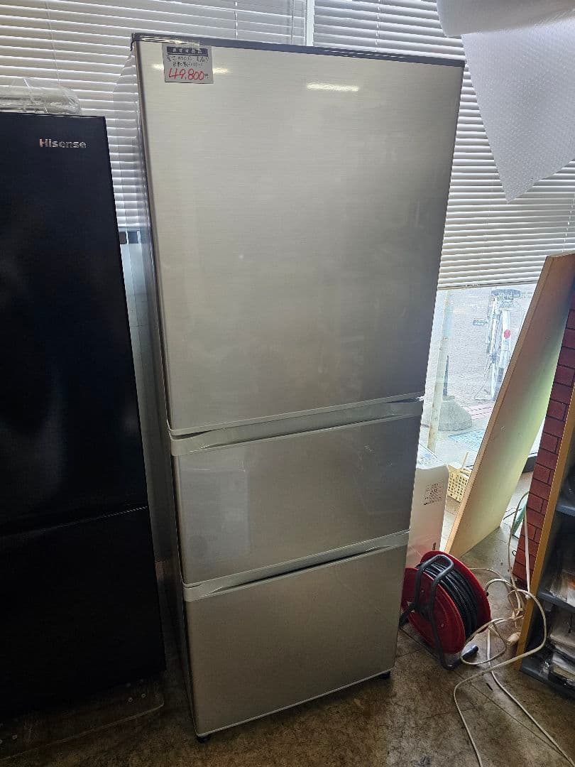 仙台～美品！ファミリー向け3ドア冷蔵庫/自動製氷機能/330㍑/GR-H34SY 東芝（TOSHIBA） 3ドア冷蔵庫 SVシリーズ｜GR-Y36SV(UC)｜[通販