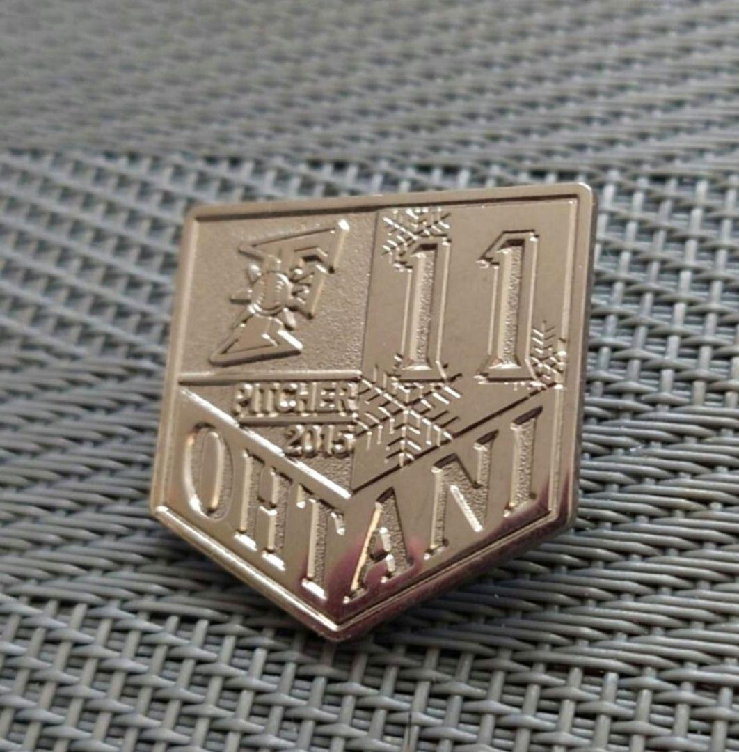 大谷翔平 投手 レア ピンバッジ 2015 北海道日本ハムファイターズ