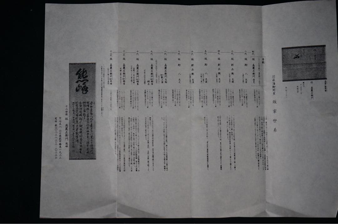 十二世 坂高麗左衛門 作 萩焼 陶彩景 双鶴図櫛目皿 共箱 共布 保証品