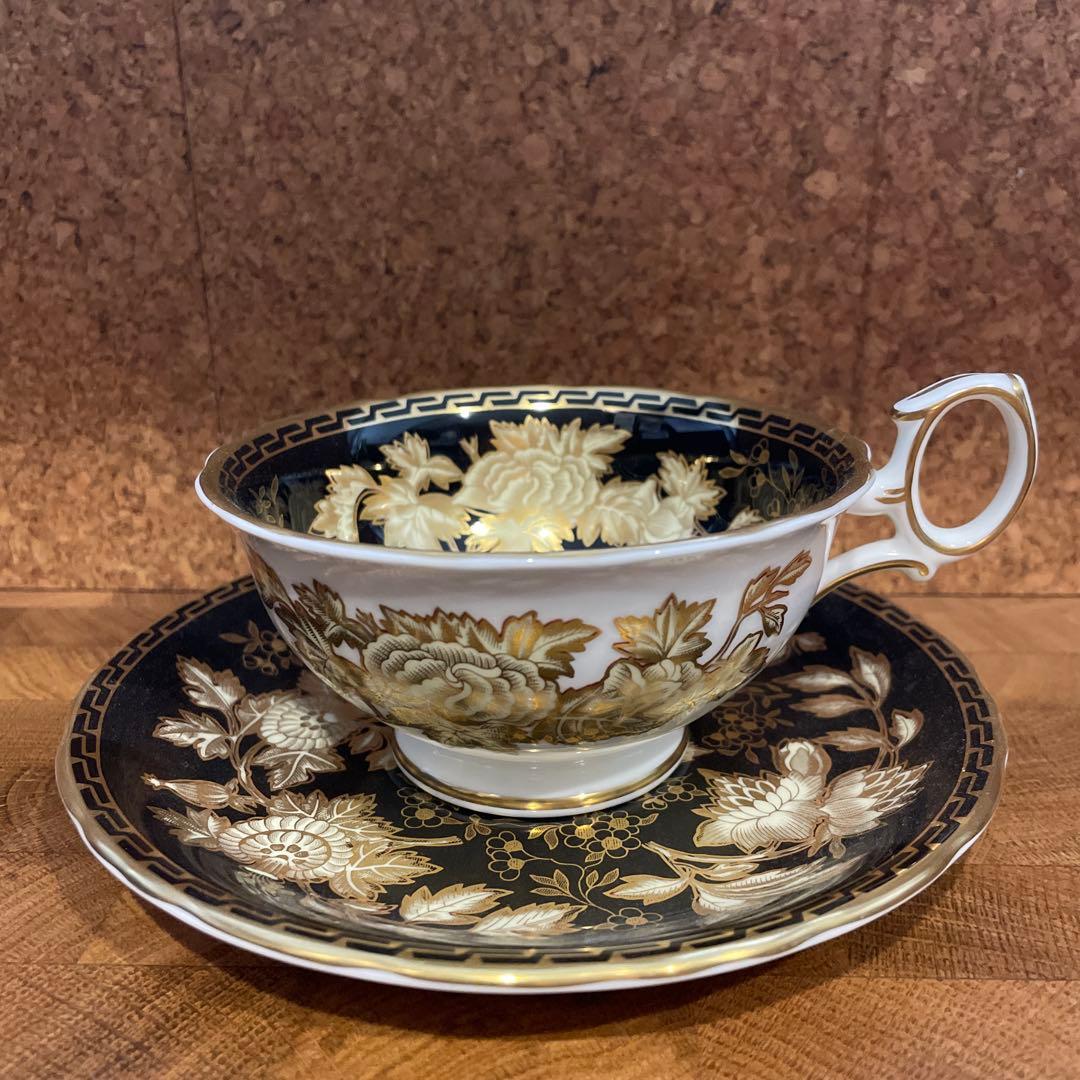 WEDGWOOD ウェッジウッド トンキン ブラック カップ&ソーサー - メルカリ