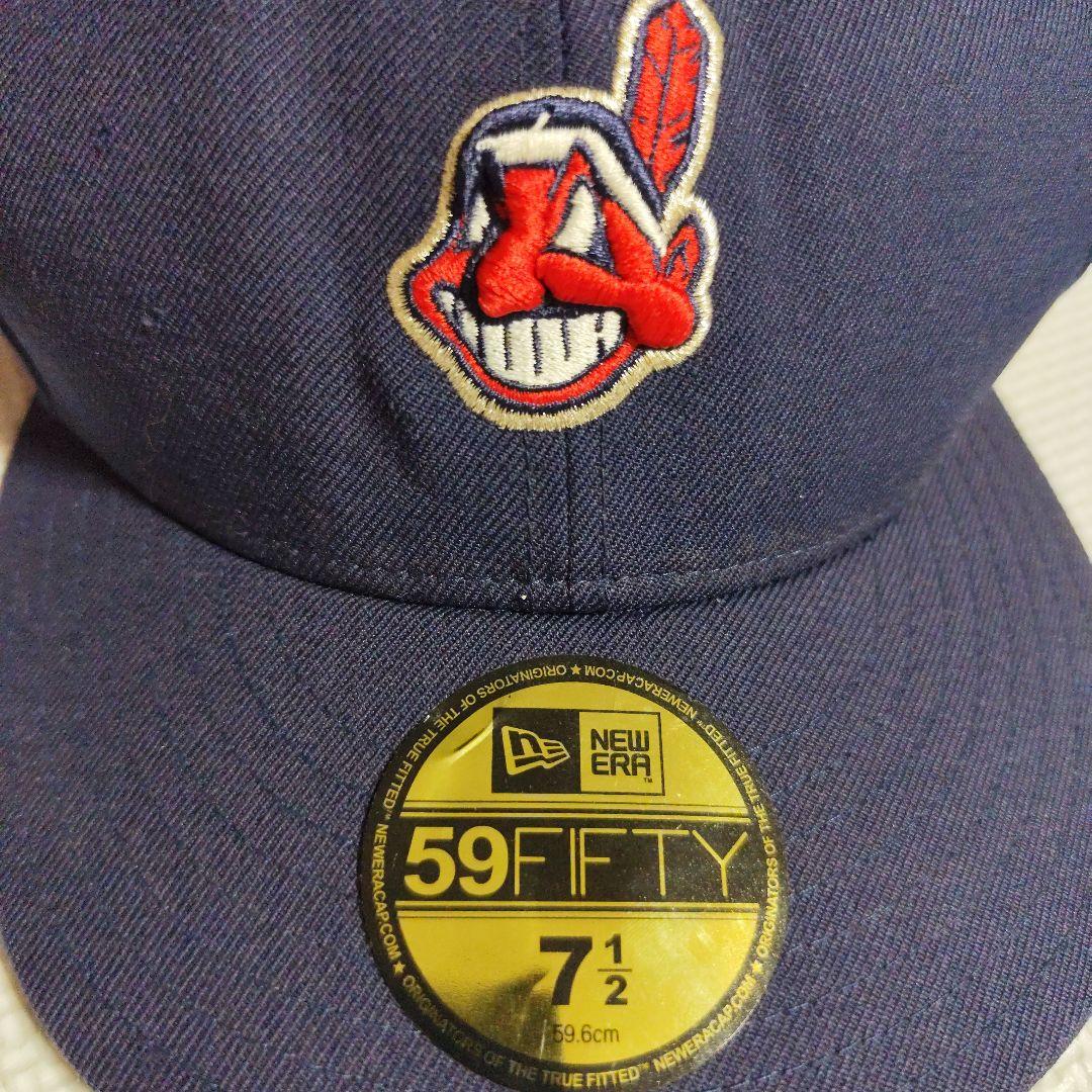 New Era 59FIFTY インディアンズ キャップ 7 1/2 - メルカリ