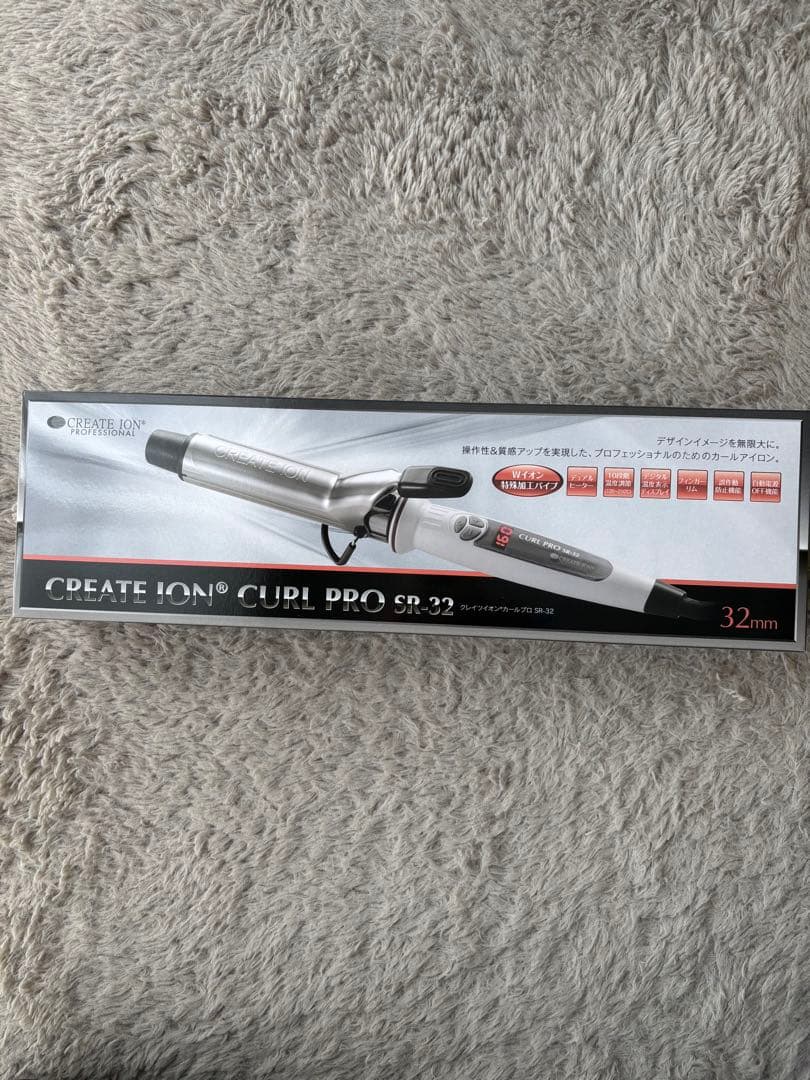 ヘアアイロン CREATE ION CURL PRO SR 32 32mm カールプロ SR 32mm - 【公式】クレイツ(CREATEs)