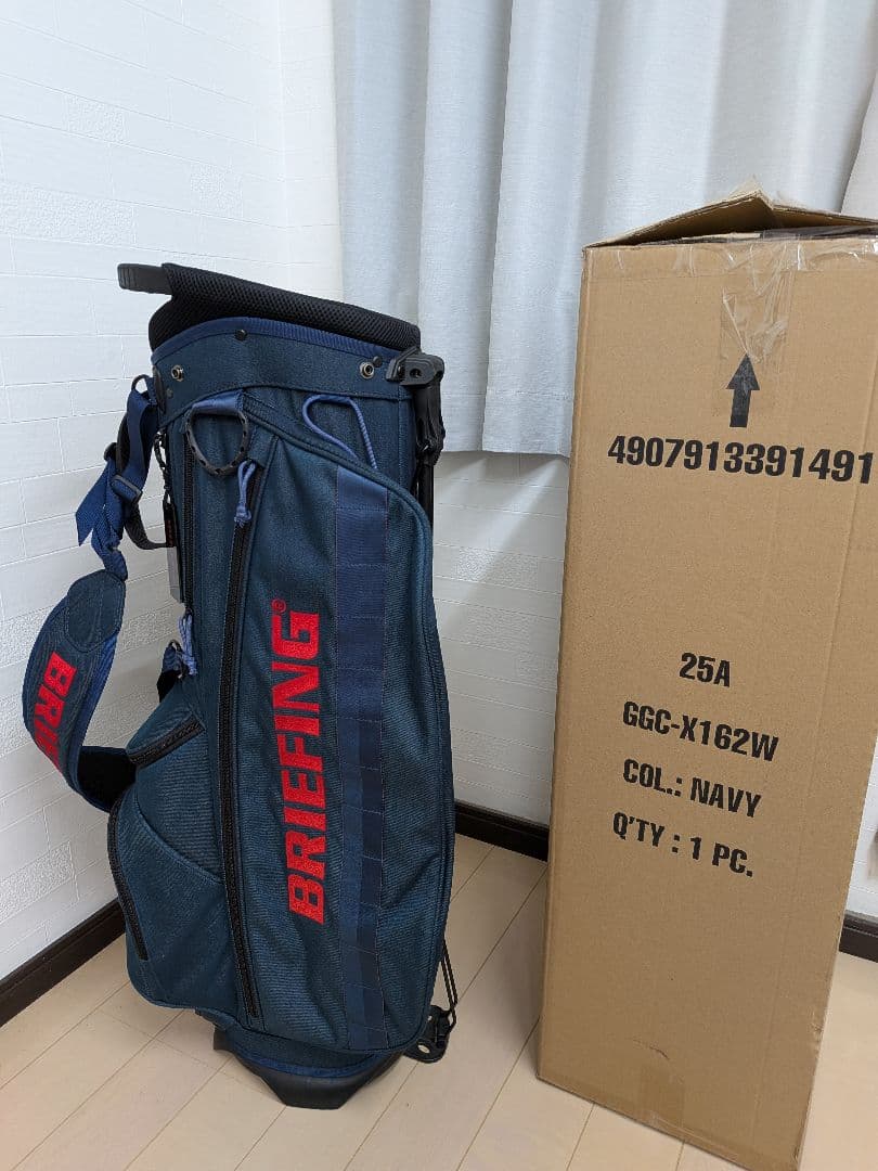 限定BRIEFING × BEAMS GOLF 別注キャディーバッグ デニム - メルカリ