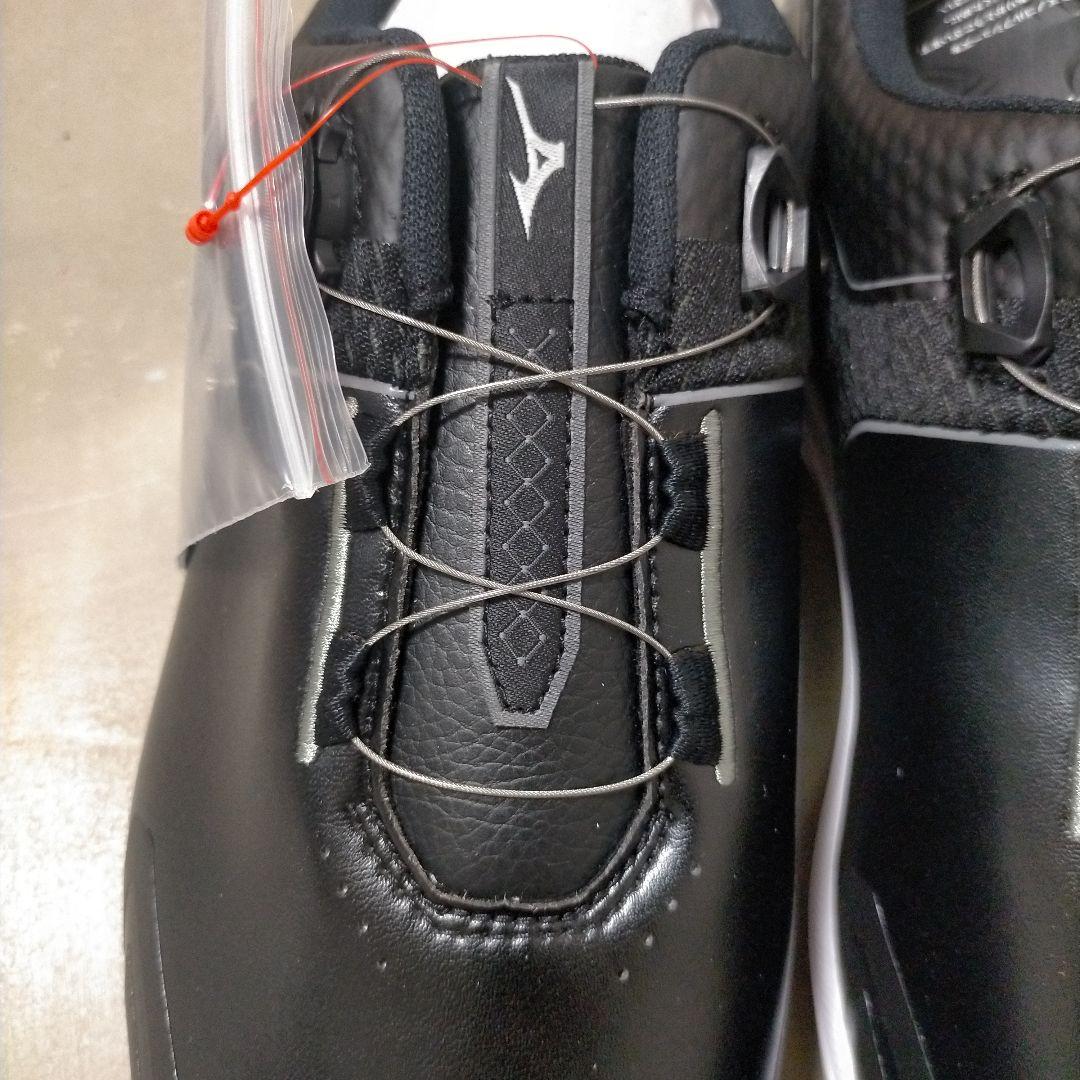 新品 未使用 26.5cm Mizuno ワイドスタイル SL ボア ブラック