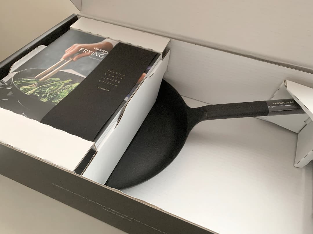 Vermicular プレミアム ブラック 28cm フライパン（箱入未使用