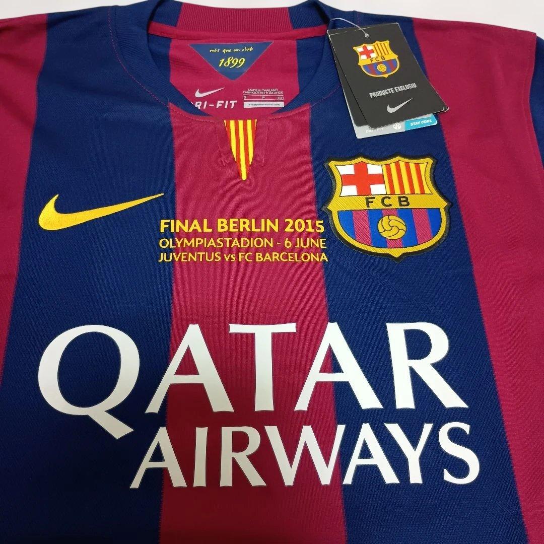 メッシ バルセロナCLファイナル使用ユニフォーム ナイキ未使用品