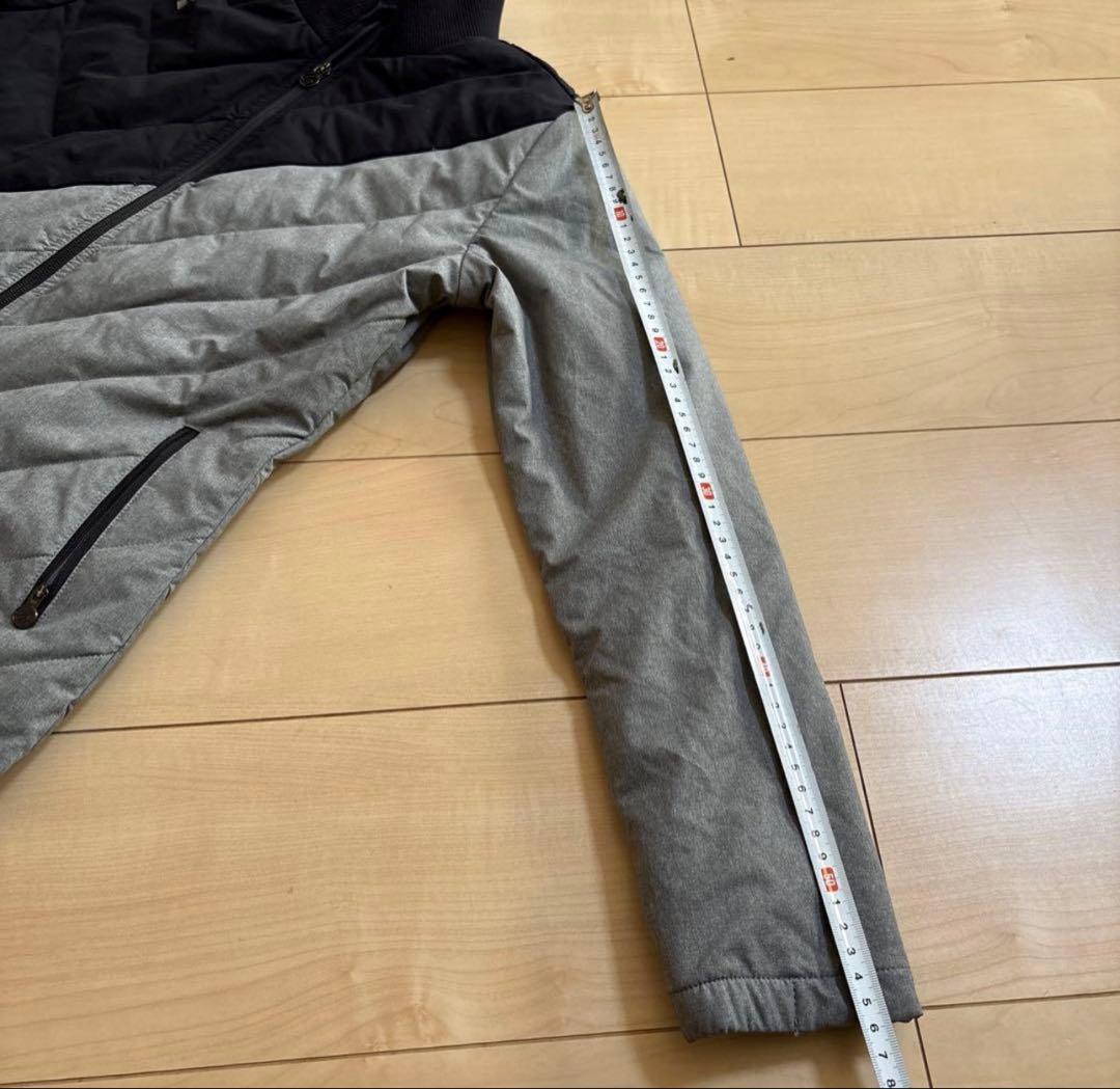 デサント DESCENTE レディースジャケット 黒と灰色 バイカラー サイズM