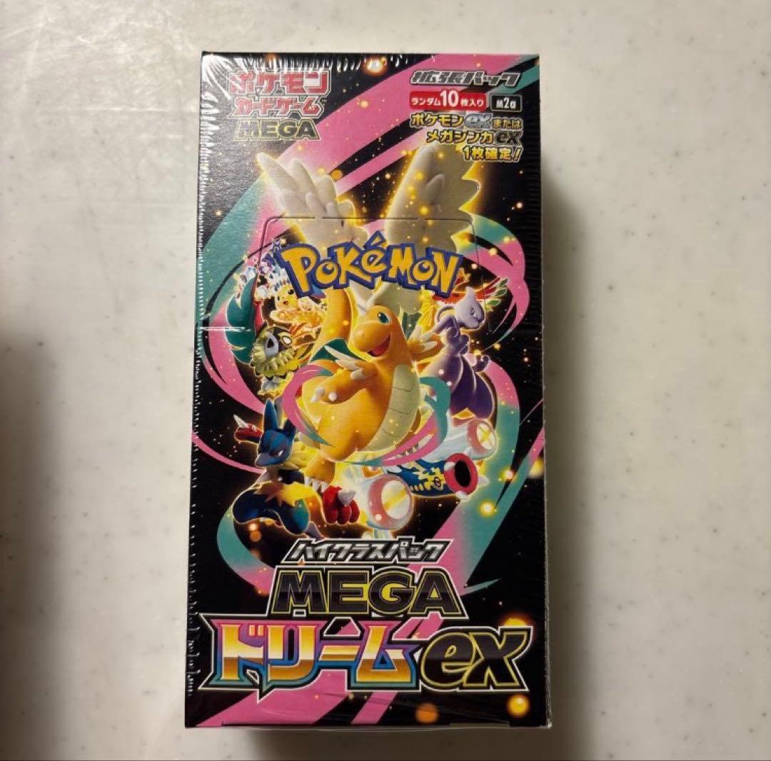 ポケセン産 シュリンク付き】ポケカ MEGAドリームex 1BOX - メルカリ