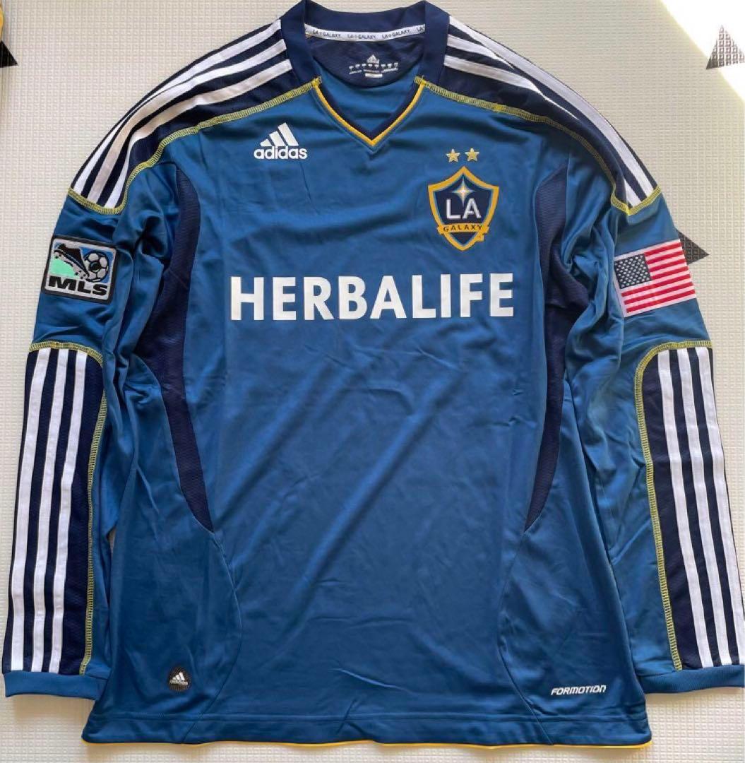 LAギャラクシー ベッカム 23番 長袖 ユニフォーム - メルカリ