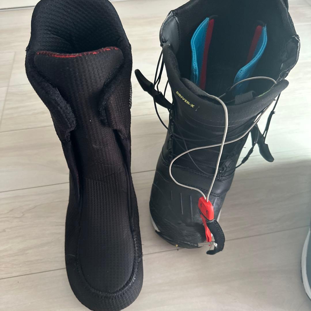 D-X ブラック スノーボードブーツ　27.5cm 9.5 us