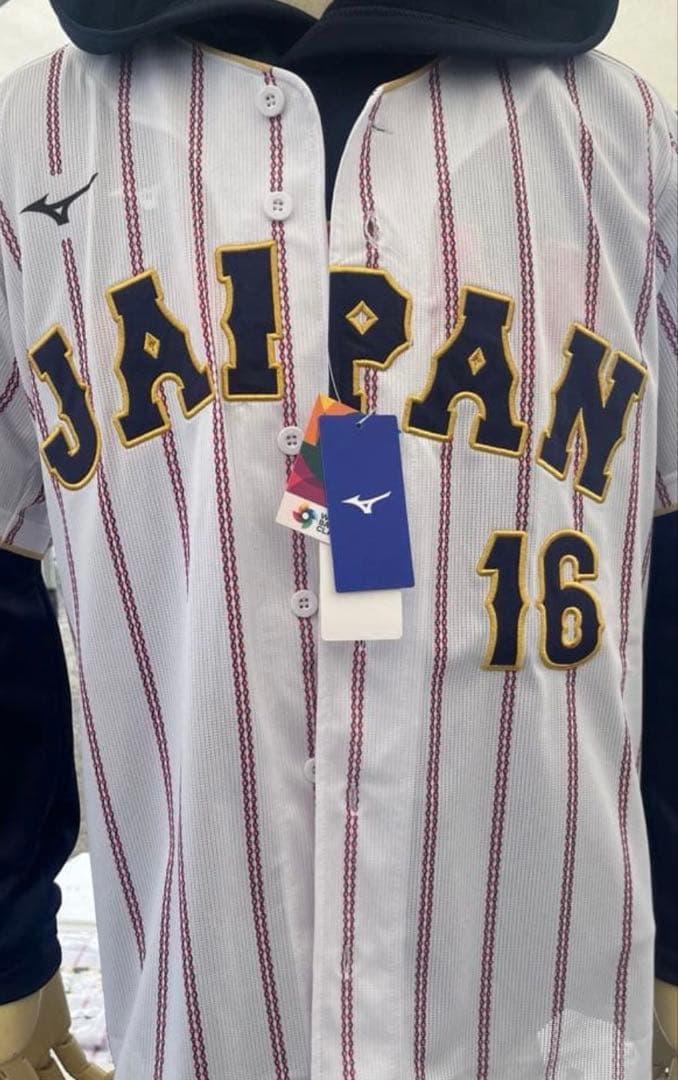 最新デザイン WBC2026 大谷翔平 レプリカユニホーム ホーム Lサイズ