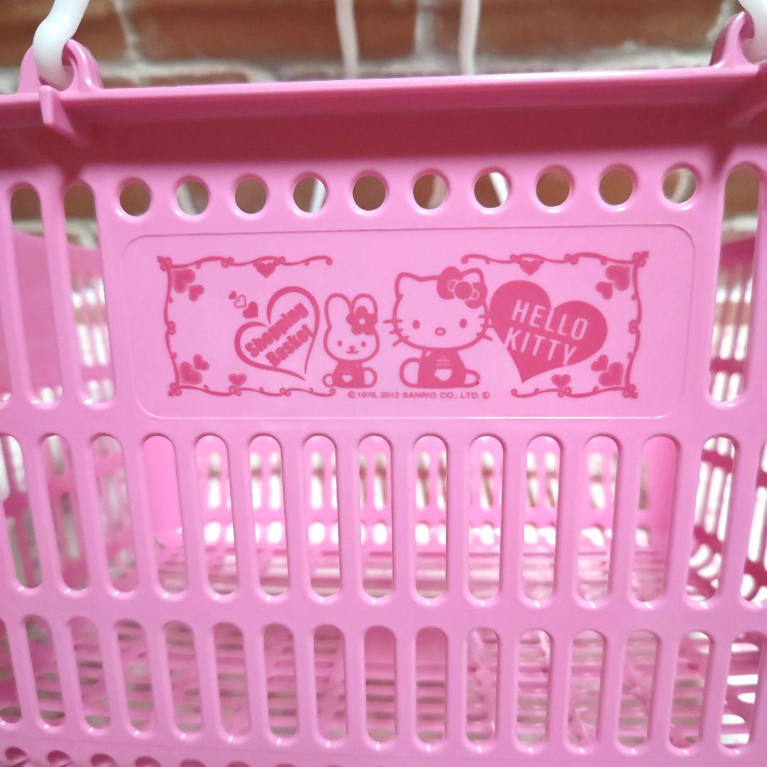 キティ ショッピングバスケット ピンク うさぎ ハート 2012 新品 激