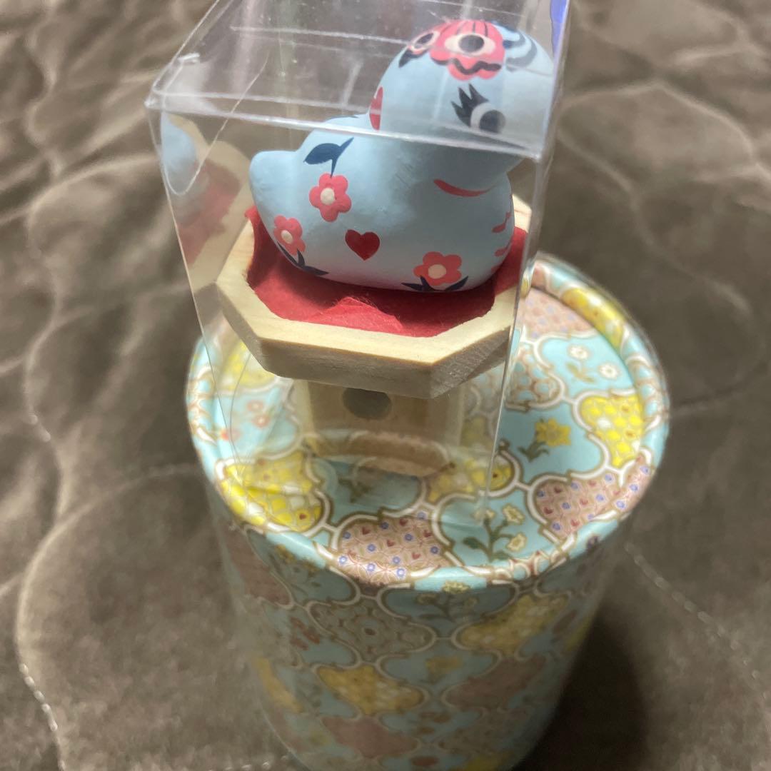 アフタヌーンティー ナタリーレテ 干支福 張子 巳 へび ヘビ 置物 紙管