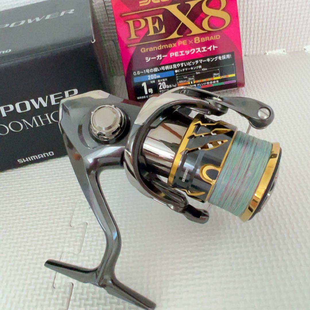 美品SHIMANOスピニング20ツインパワー3000MHGシーガーPEX8 - メルカリ