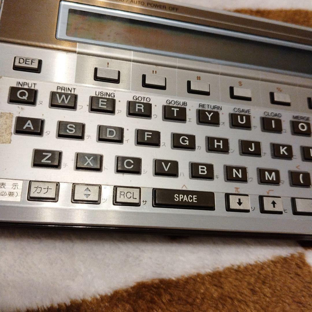 SHARP PC-1500 ポケットコンピュータ - メルカリ