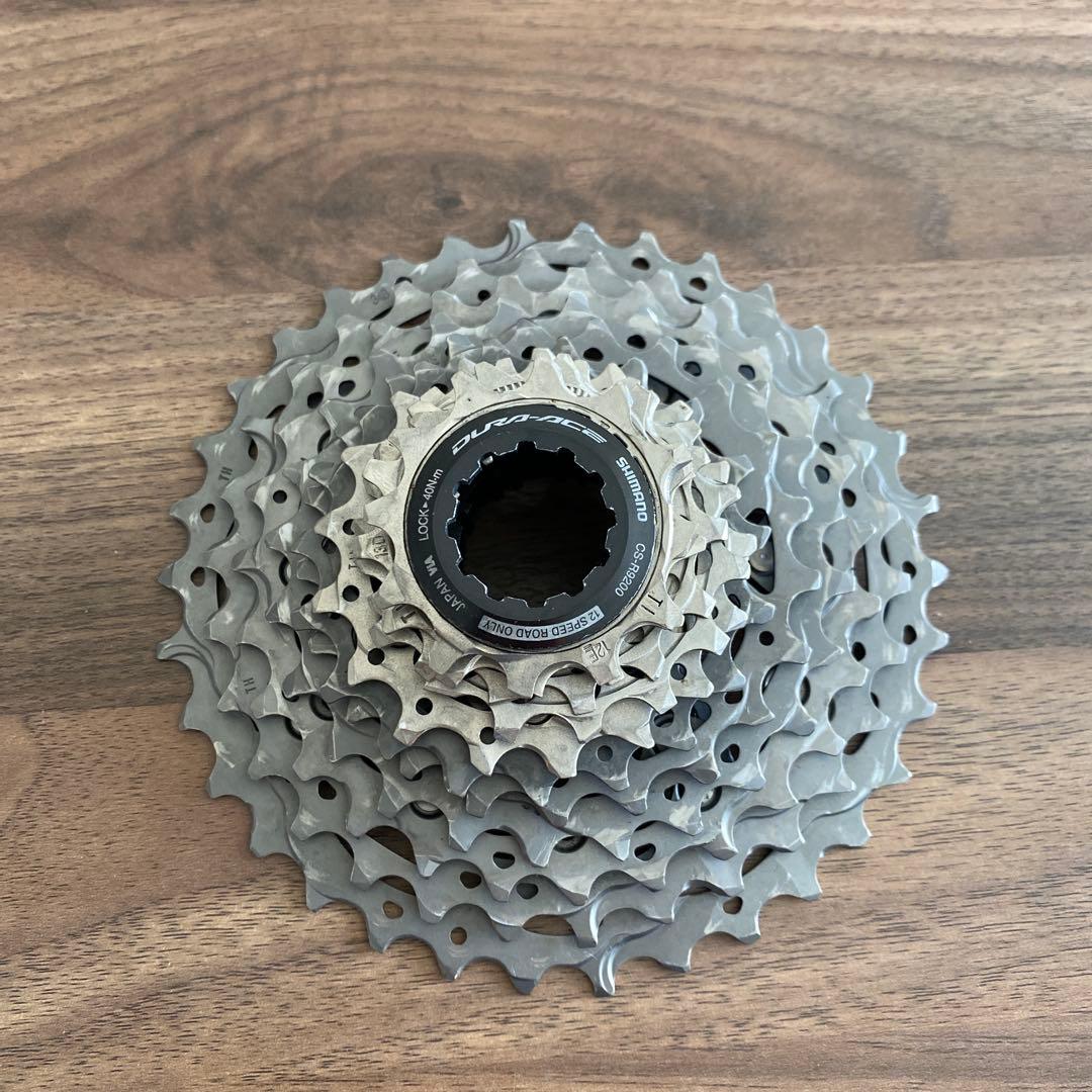 デュラエース　9200 スプロケ12S 11-34T シマノ（SHIMANO） CS-R9200-12 12S 11-30T 11-34T カセット