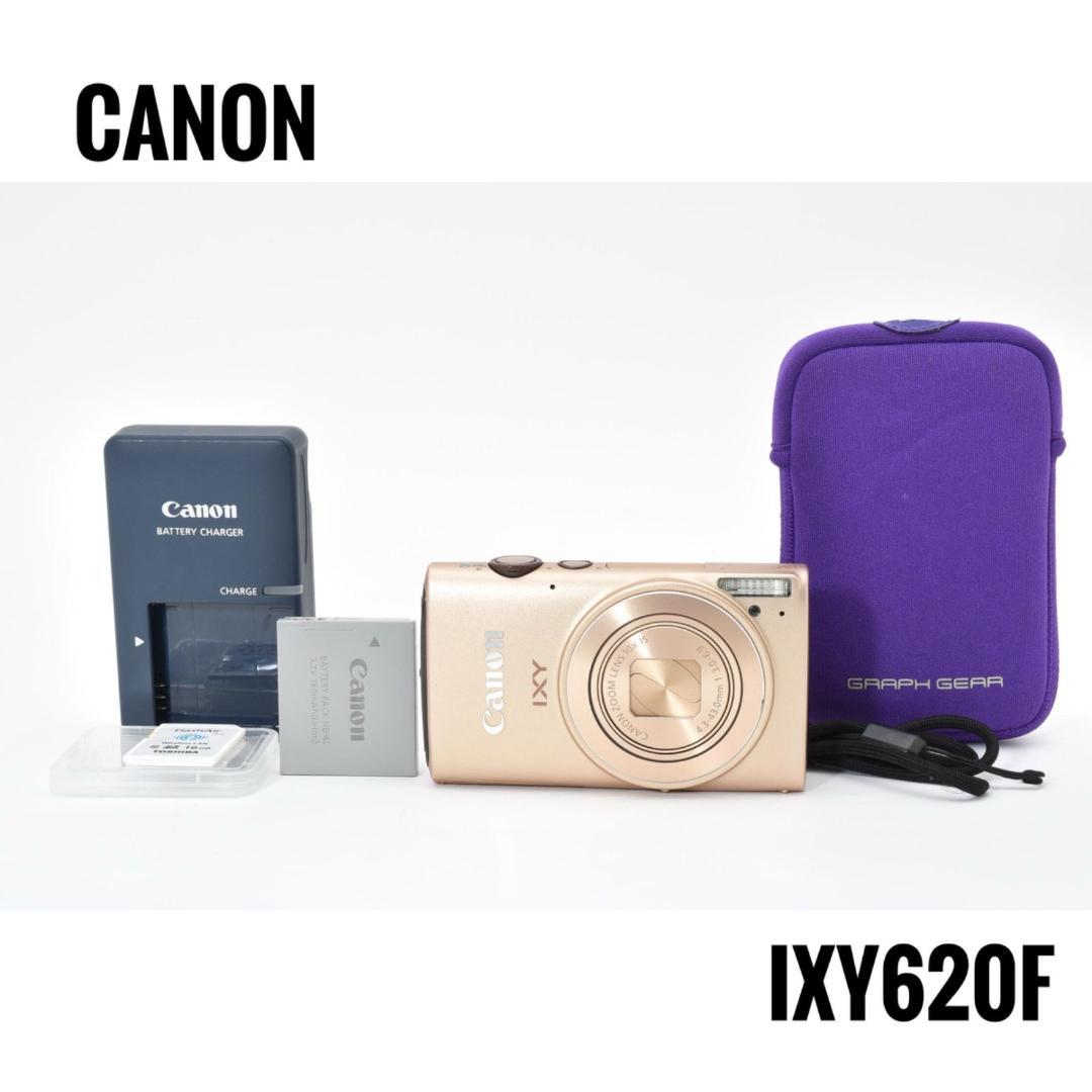 新品級】キヤノン Canon IXY 620F ゴールド PC2013 - メルカリ