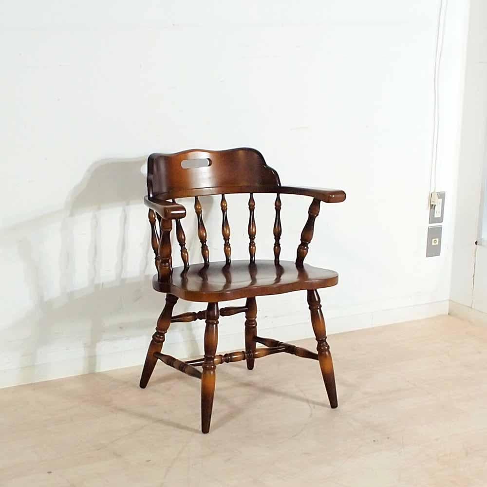 飛騨産業 キツツキ 穂高 キャプテンチェア D アームチェア ZR24383 飛騨産業家具キャプテンアームチェア（穂高）④ - メルカリ