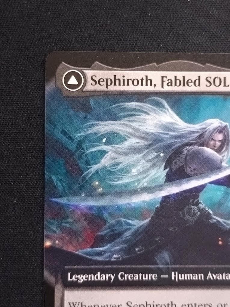 MTG 威名のソルジャー、セフィロス 英語 拡張アート FIN-BF - メルカリ