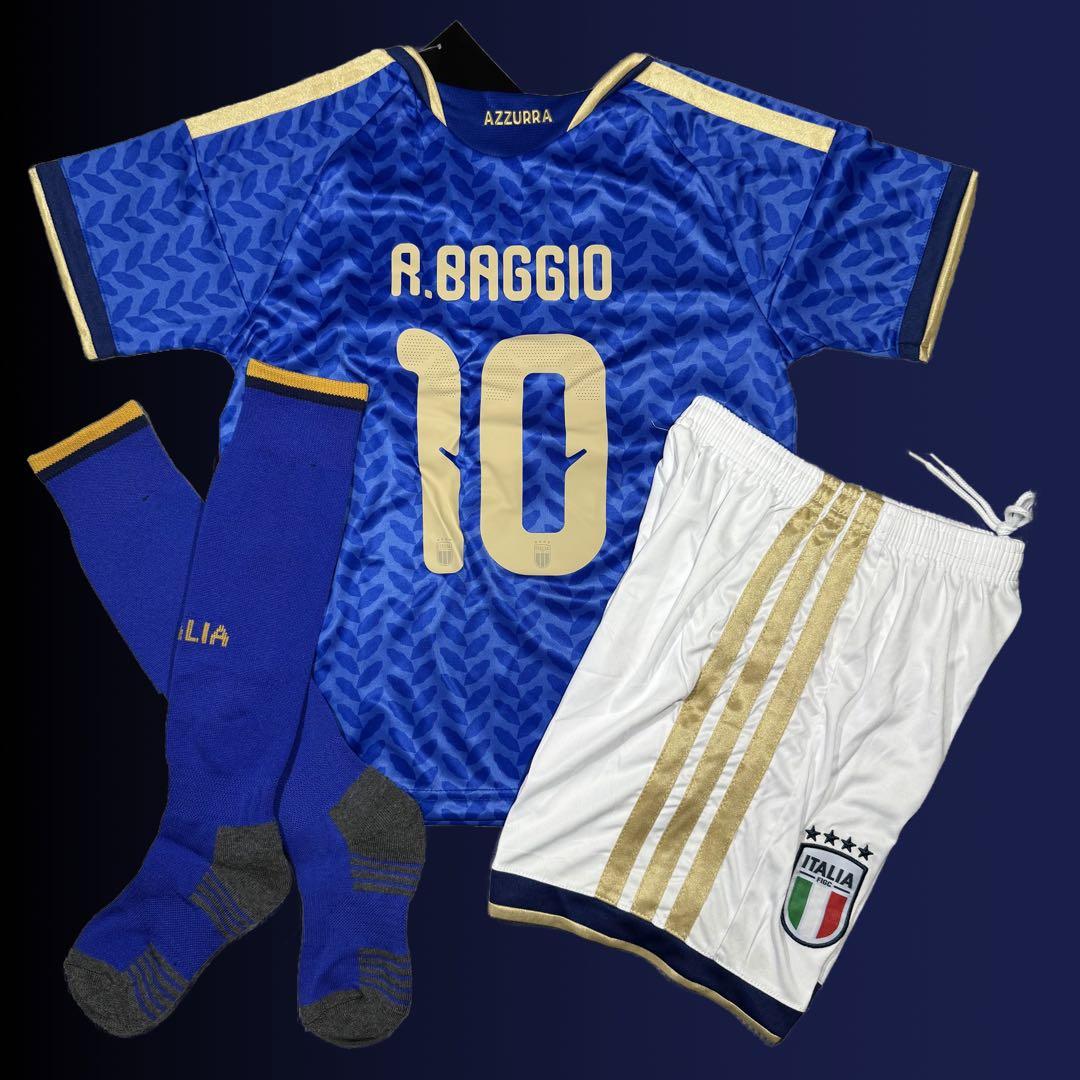 140サイズ》 バッジョ イタリア代表 1st 復刻版 ユニフォーム 新作