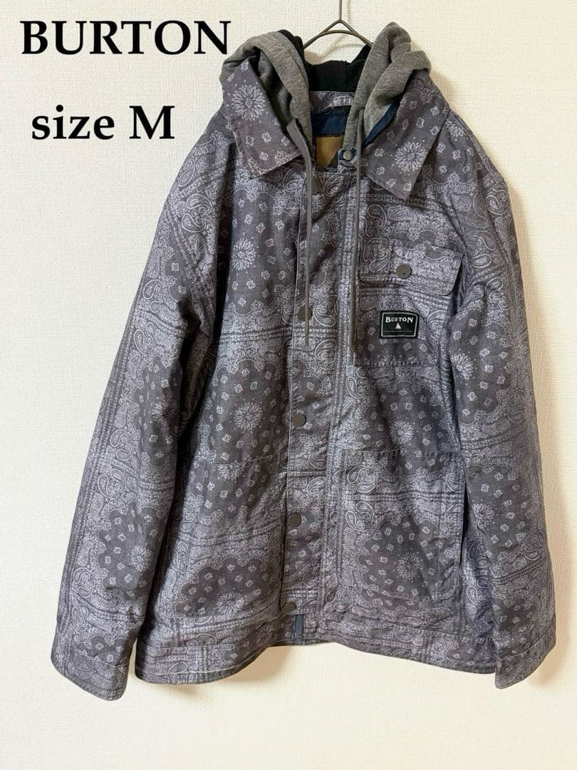 バートン スノボウェア ペイズリー柄 size M - メルカリ