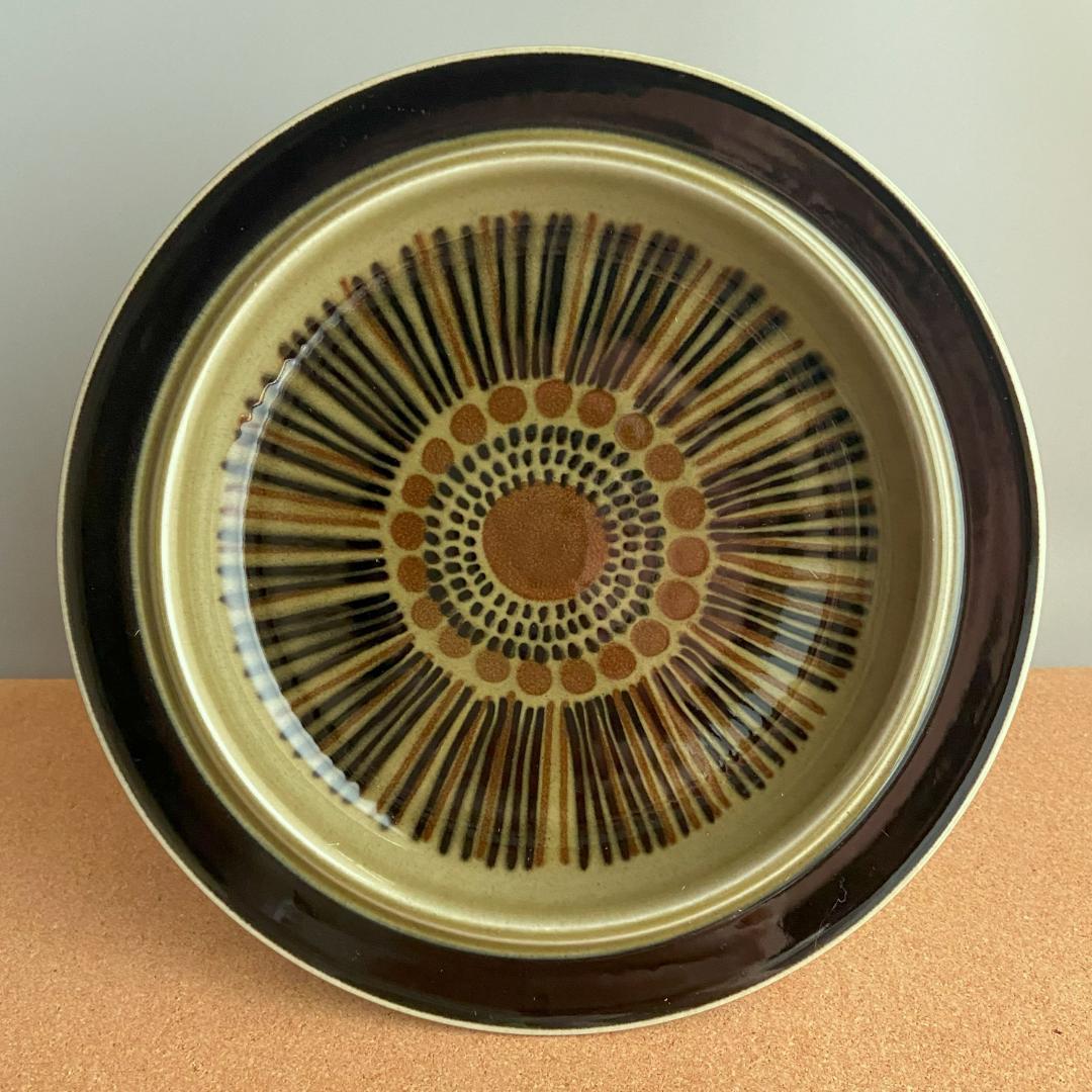 ARABIA コスモス KOSMOS Φ25 ディナープレート 緑系 1枚 A - メルカリ