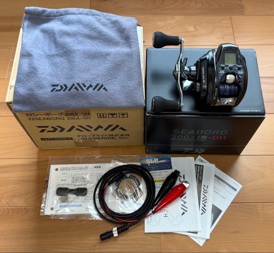 DAIWA SEABORG 200JL DH 電動リール Amazon | ダイワ(DAIWA) 電動リール 22 シーボーグ 200JL-DH(2022