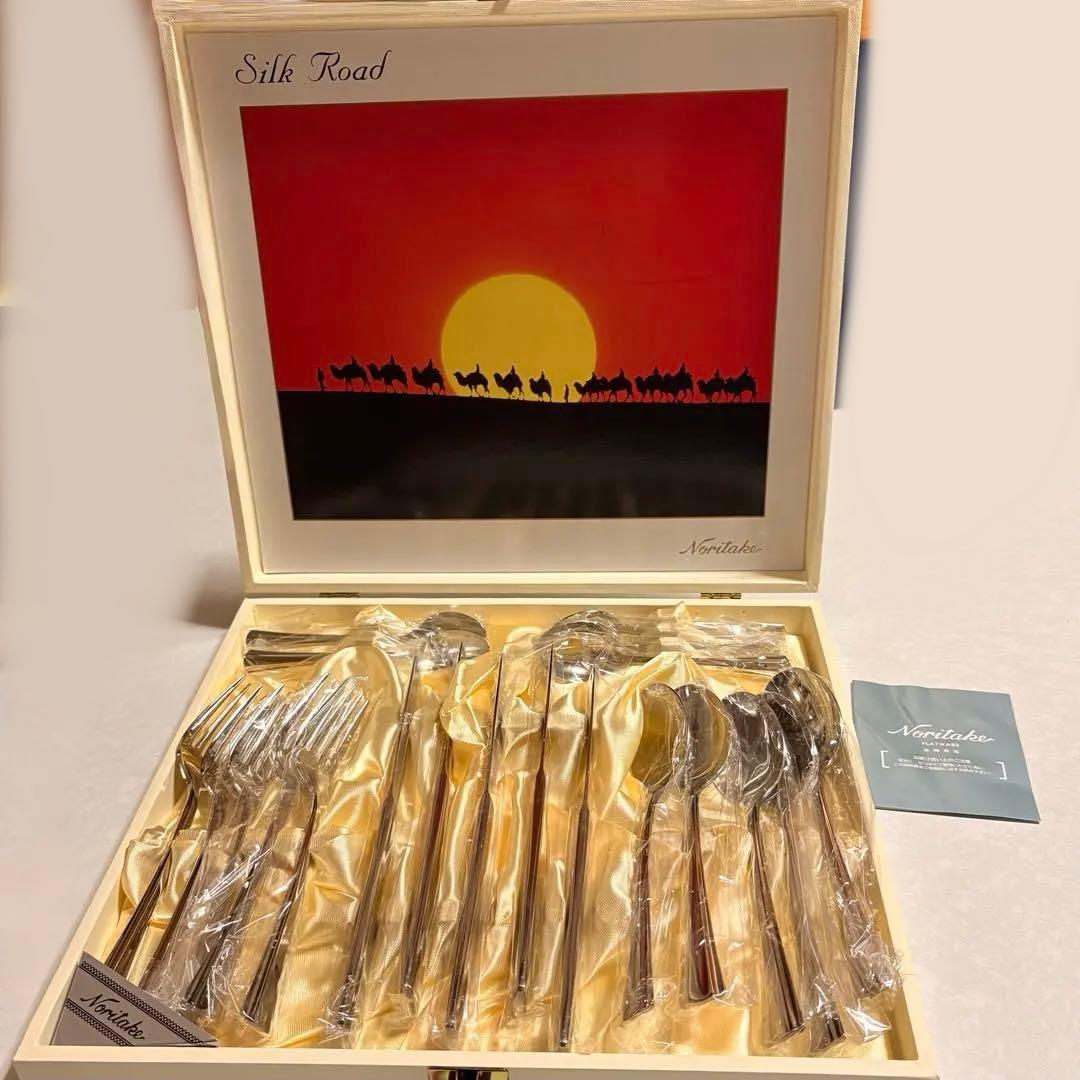 ★未使用　Noritakeカトラリーセット（シルクロード）20Pディナーセット★ Noritake (ノリタケ) カトラリーセット シルクロード｜トレファクONLINE