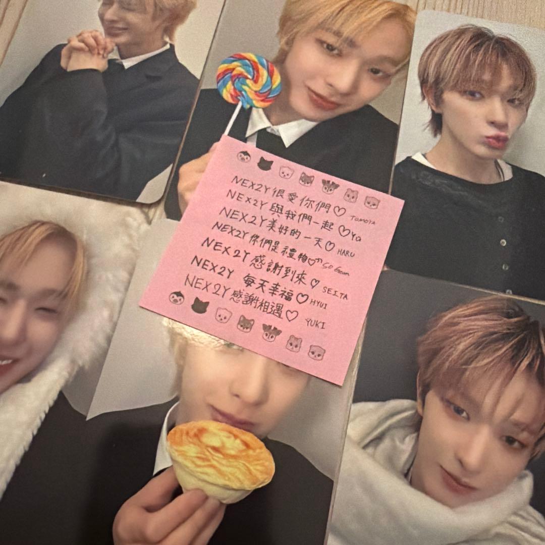 NEXZ 特典トレカ MAKESTAR メクス 台北 マカオ 6枚セット トモヤ