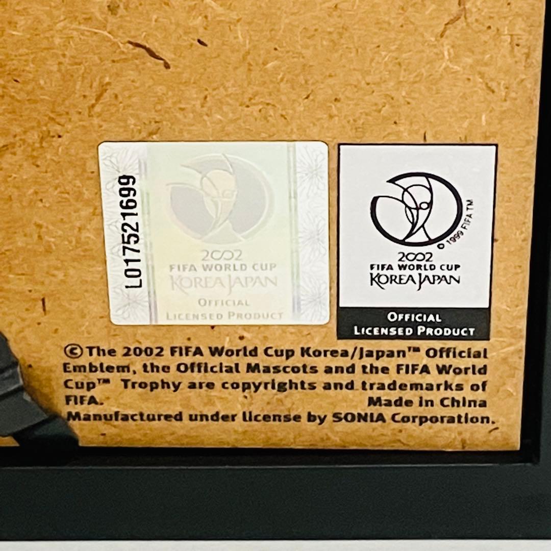 サッカー 日韓ワールドカップ ピンバッジ ピンズフレームセット 額付き