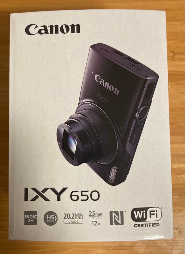 新品未開封】Canon IXY650 ブラック デジタルカメラ