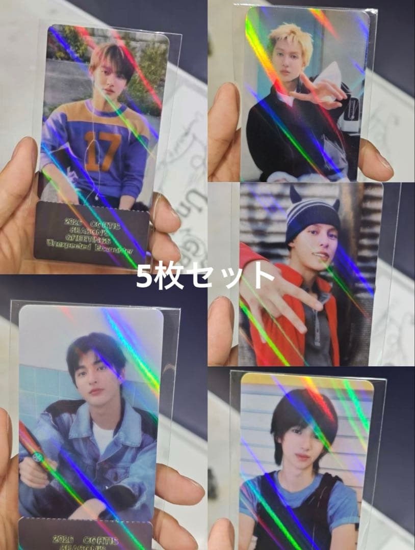 CORTIS 2026シーグリ HYBEポップアップ チケットトレカ5枚セットB CORTIS 2026 シーグリ HYBEポップアップ チケットトレカ5枚セット